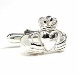 Irish Claddagh Cuff Links - 1 Pair