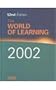 The World Of Learning 2002