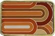 Outer Rebel Mens "Seventies 2" Metal Belt Buckle Style BU120