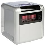 American Comfort RedCore R-4 Electric Infrared Heater – Silver (15203)