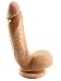 Topco-Adam's Pleasureskin Dildo, Natural Color