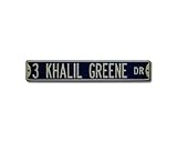 Khalil Greene Street Sign