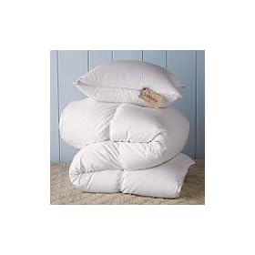 Double Superior White Hungarian Goose Down Quilt 13.5 TOGS (Q84)
