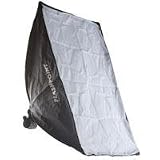Flashpoint SoftBox, 70watt Fluorescent Light Unit with Built in 19.5 x 27.5 Silver Soft Box, with AC Plug and Spiral Fluorescent 5500K Bulb (translates into 350watt)
