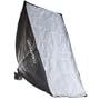 Flashpoint SoftBox, 70watt Fluorescent Light Unit with Built in 19.5" x 27.5" Silver Soft Box, with AC Plug and Spiral Fluorescent 5500K Bulb (translates into 350watt)
