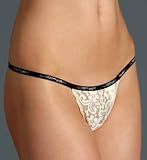 Ed Hardy - Ed Hardy Signature Lace Thong (1039-SLV)