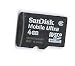 4GB SANDISK MOBILE MICRO SD ULTRA CLASS 6 - CARD ONLY