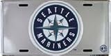 Seattle Mariners Chrome License Plate