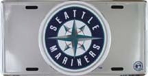 Seattle Mariners Chrome License Plate Frame MLB