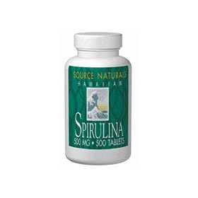 Source Naturals Spirulina 500mg
