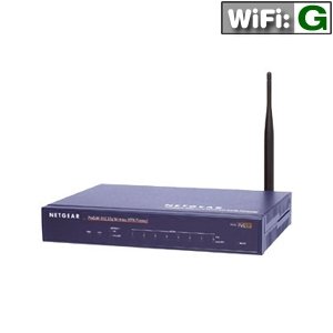 Netgear Prosafe 802.11G Wireless VPN Firewall 8 with 8-PORT 10/100SWITCH