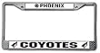 Phoenix Coyotes Chrome License Plate Frame - SET OF 6 - Sports Merchandise