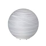 Glass Sphere Table and Floor Lamp