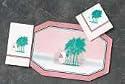 Hoffmaster Troplical Palms Placemat 1000 EA 326661