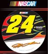 Jeff Gordon 2010 Round Vinyl Decal