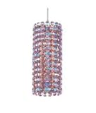 IMAGE OF Geometrix by Schonbek EL0408ALA Elements 1 Light Mini Pendant with Alabaster Strass crystal