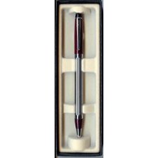 Cross Metropolis Plum Laquer and Chrome Ballpoint Pen