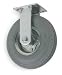 Industrial Grade 1ULH6 Rigid Caster, 8 In, 300 Lb, Pneumatic