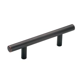 Amerock Carbon Steel Bar Pull 3-Inch Center, Oil Rubbed Bronze #BP40515-ORB by Amerock