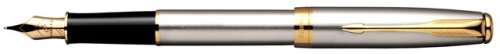 Sanford Sonnet Stainless Steel GT Medium Fountain Pen (49799)