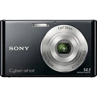 Sony DSC-W330 14.1MP Digital Camera with 4x Wide Angle Zoom with Digital Steady Shot Image Stabilization and 3.0 inch LCD (Black)