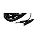 HOSA 1/4 PHONE (F) - 1/4 PHONE (M) COILED, 25 ft. HEADPHONE EXTENSION CABLES.