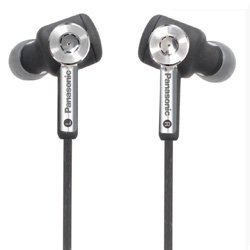 Panasonic RP-HC55PP-S Noise Canceling Earbuds Headphones with In-Line Volume Control by YBS