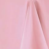 Baby Pink Rectangular Tablecloth 178cm x 366cm: baby pink tablecloth