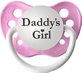 Personalized Pacifier - Daddy's Girl Pink