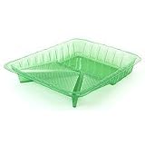 Paint Rollers: 9" Green Economy Paint Tray