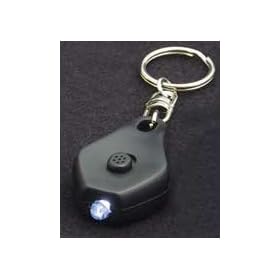 Ultra-bright LED Keychain Flashlight with Dual Action Switch