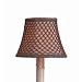 CC-0384 Rust Crochet Silk Shade by Currey & Company CC0384