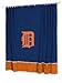 MLB Bath Accessory - MVP Detroit Tigers Shower curtain by Sports Coverage