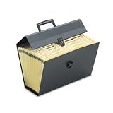 Oxford 01156 Oxford Portafile Expanding Organizer With 19 Pockets, Letter, Black