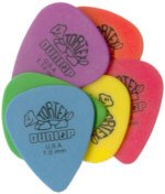 6 Jim Dunlop Tortex Picks
