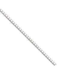 Sterling Silver 2.5mm Box Chain QBX050-8"