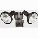Heath Zenith SL-5318-WH Dual Brite Motion Sensor Light Control with Full Metal Covers, White