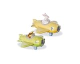 Tortoise Hare Salt & Pepper Shakers