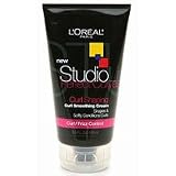 Loreal Studio Line Perfect Curves Curl Hair Smoothing Cream, Curl/Frizz Control - 5 Oz