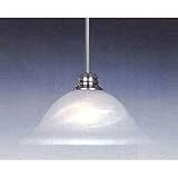 Casual Lighting 1-Bulb Pendant - Oil-Rubbed Bronze/Wilshire Glass