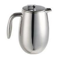 Columbia 8 Cup Double Wall Stainless Steel French Press Coffeemaker