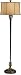 Currey and Company 8014 Zanzibar Gold Leaf/Zanzibar Black Winterthur The Duchess Floor Lamp with Dar