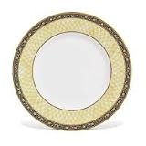 India 9 Inch Yellow Accent Salad Plate By Wedgwood