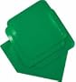 Throw-Down Baseball Bases...Set Of 3 Bases & 1 Home Plate...Green (2 Sets of Bases)