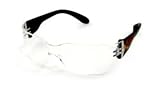 UrbanSpecs Sunglasses - Safety Glasses - 996 Flame / Frame: Clear w/ Flame Temples Lens: Clear