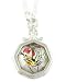 Carmen de Anguis Bird & Red Flower Necklace