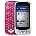 LG GT350 Town White/Pink Unlocked Mobile Phone (QWERTY Keyboard)