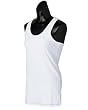 Alo Ladies 5.5 oz. Racerback Bamboo Tank - WHITE/GREY - L Alo Ladies 5.5 oz. Racerback Bamboo Tank - WHITE/GREY - L