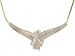 14K Solid Yellow Gold Necklace with 1.25 CTTW Diamonds