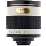 Bower 636980500362 High-Power 800mm f/8.0 Super Telephoto Mirror Lens - Bla ....